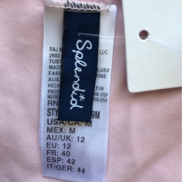 Splendid floral two piece bikini bathing suit reversible bottom. New with tags. - Picture 8 of 14